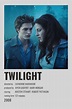 Twilight 2008 | Iconic movie posters, Movie posters minimalist, Film ...
