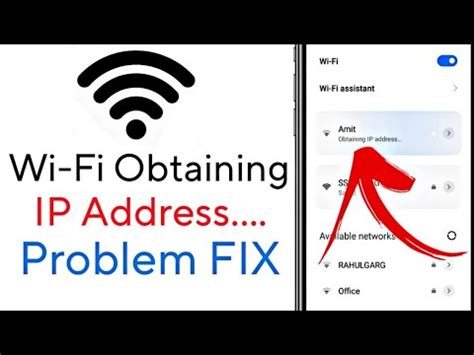 Fixed Wifi Stuck On Obtaining Ip Address Problem In Android Failed To Obtain Ip Address