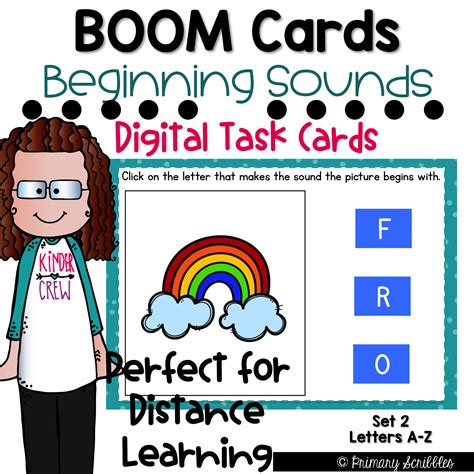 Explore The World Of Beginning Sounds With Set 2 Boom Cards
