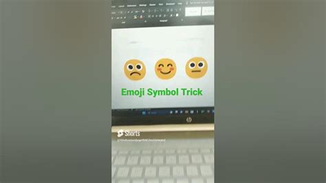 How To Create Emoji Symbol 🤣newtrick Emoji Amazing Viralshort Youtube