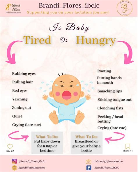 Is Your Baby Tired Or Hungry Signs To Look For