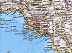 Naples Map - Italy