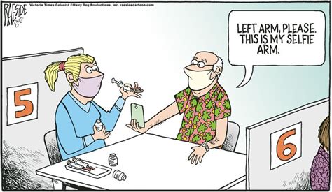 Cartoon Getting The Covid Vaccine Prince George Citizen
