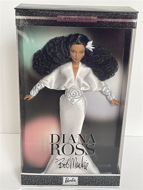 diana ross barbie doll 2003 limited edition by bob mackie collectible nrfb ebay