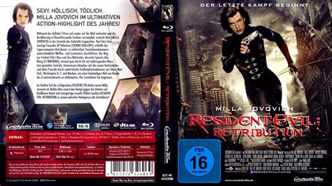 Resident Evil Retribution Blu Ray Covers Cover Century Over 1000