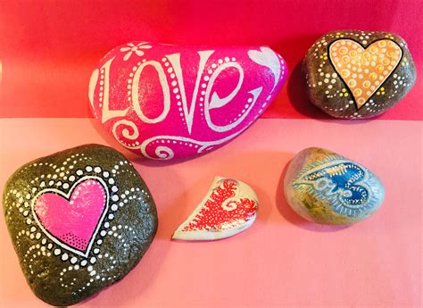 Love Rocks Valentine Rock Painting Ideas Painted Rocks Kids Rock
