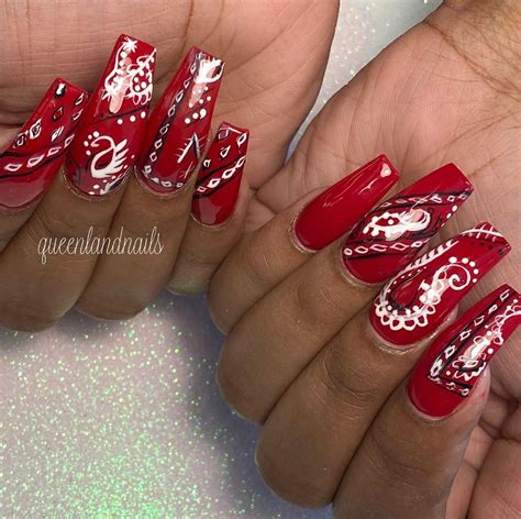 Updated 30 Bold Red Acrylic Nails For 2020 August 2020