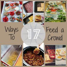 The great outdoors is better than indoors! Easy Party Food for a Crowd | 17 Awesome Ideas | Easy ...