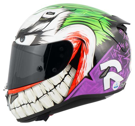 Hjc Hjc Rpha 11 Joker Dc Comics Mc48 Full Face Helmet