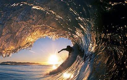 Wave Surf Sunshine Nature Sea 4k Papers