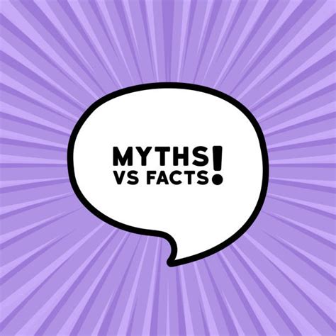 Myth Vs Fact Infographic Illustrations Royalty Free Vector Graphics