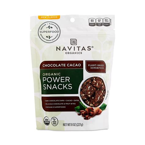 Navitas Organics Power Snacks Chocolate Cacao Thrive Market