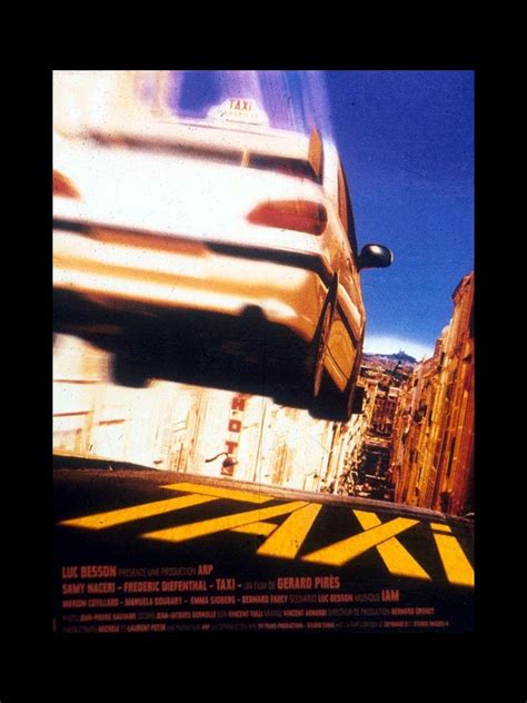 Affiche Du Film Taxi Cinemaffiche