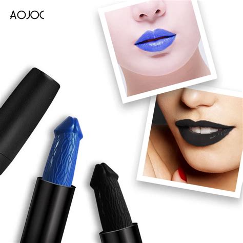 20 Colors Makeup Matte Lipstick Aojoc Penis Shape Lipstick Waterproof Cosmetic Beauty Makeup