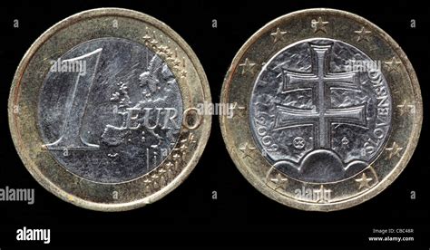 Euro Coin Both Sides High Resolution Stock Photography And Images Alamy