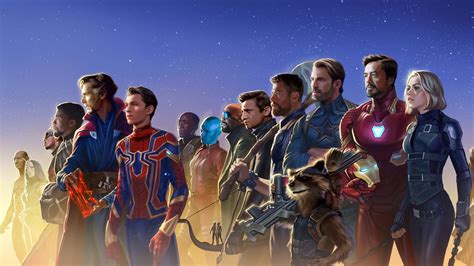 The official marvel movie page for avengers: Avengers Infinity War 5k Artwork | Marvel superheroes ...