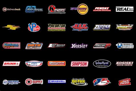 Race Car Sponsorship Logos