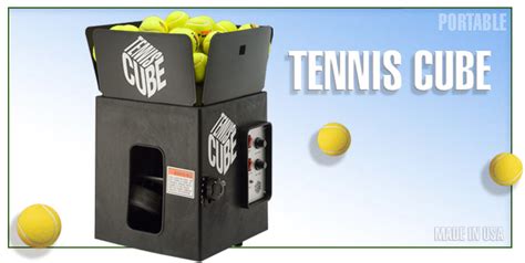 Tennis Cube Sports Tutor Manufactures And Sells Practice Machines