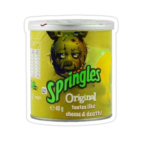 Spring Trap Springles Sticker For Sale By Mino Shop Stickers