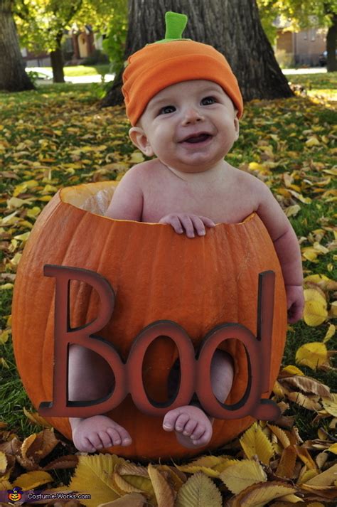 Diy crafts projects and ideas. Pumpkin Patch - Baby Halloween Costume | DIY Costumes Under $25