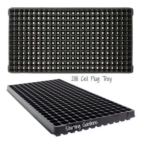 288 Cell Plug Tray Qty 5 Seed Starting Trays Cloning And Propaga