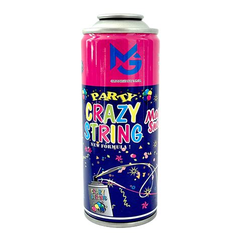 Wholesale Crazy Party String Empty Aerosol Spray Can For Christmas And