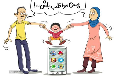 کاریکاتور و نقاشی در مورد اعتیاد به فضای مجازی و اینترنت ستاره