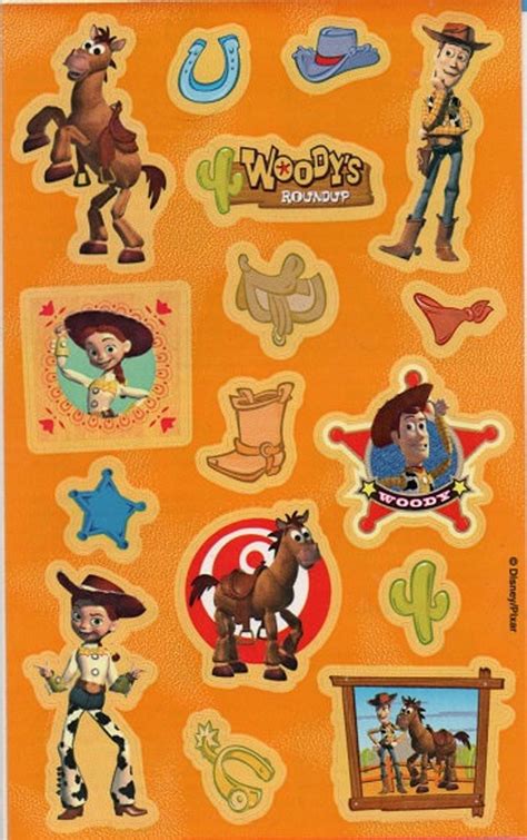 Toy Story 2 Vintage Stickers By Sandylion Woodys Etsy