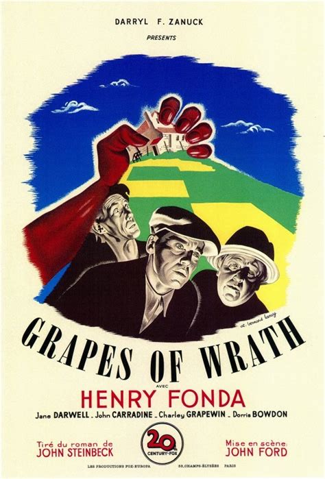 Grapes Of Wrath 1940 Movie Posters Vintage Movie Art Old Movies