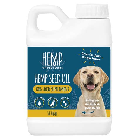 Hemp Seed Oil For Dogs 5ltr Jerry Can Hemp Whole Foods