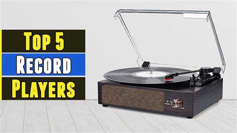 Top 5 Best Record Players 2021 Youtube