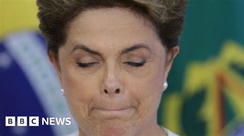 Brazil S Dilma Rousseff To Face Impeachment Trial Bbc News