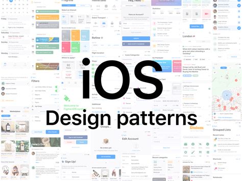 Ios Patterns Ui Design Inspiration Made In Figma
