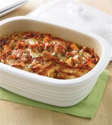 Wood Mexican Chicken Lasagna Recipe Pampered Chef Recipes Baker
