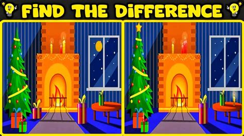 Christmas Puzzle Game 🎄 Spot The Difference Find The Difference