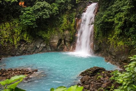 Rio Celeste Waterfall The Sky Blue River In Costa Rica Read More