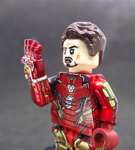 Man Of Iron Gauntlet Iron Man Lego Iron Man Lego Custom Minifigures