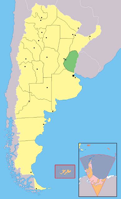 Mapa Da Província De Entre Rios Argentina Mapasblog
