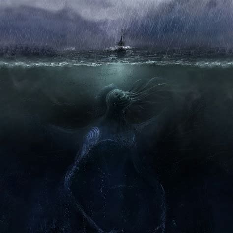 Scary Ocean Monster R Thalassophobia
