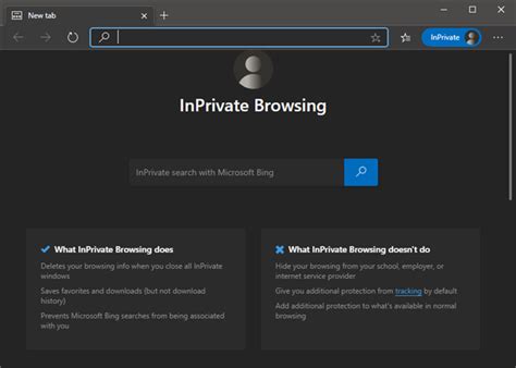 How To Open Incognito Mode In Microsoft Edge Web Browser Computer Laptop Windows Images
