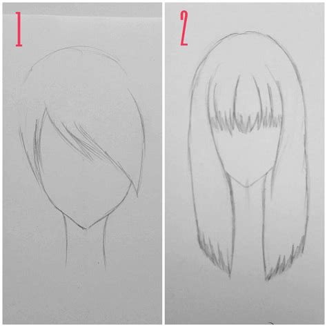 Drawing Tipsbasic Tutorial Hair Pt 1 Anime Amino