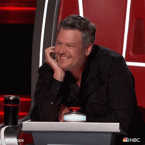 Smiling Blake Shelton GIF Smiling Blake Shelton The Voice Discover