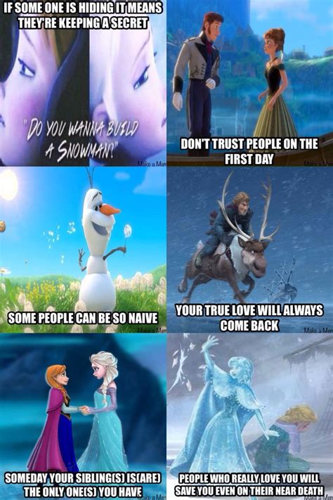 Comment If Youthink This Is True Frozen Memes Disney Love Funny