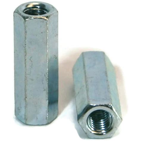 Coupling Nut Zinc Plated 14 20 X 78 100pc