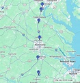 Virginia - Google My Maps