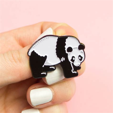 Panda Pin By Darwin Designs