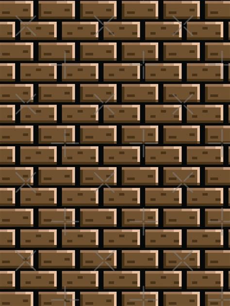 Pixel Brick Wall 8 Bit A Line Dress By Pidesignprints Redbubble