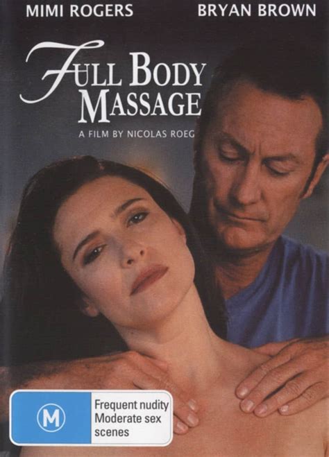 dvd full body massage 1995 mimi rogers bryan brown nicolas roeg dir etsy