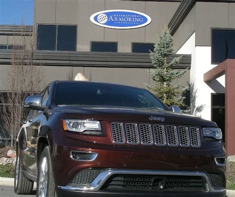 Armored Bulletproof Red Jeep Grand Cherokee Srt For Sale Armormax