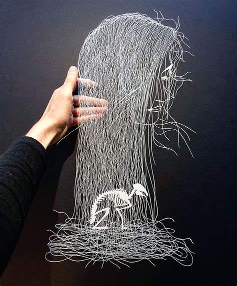 Incredibly Detailed Hand Cut Paper Art By Maude White Bored Panda
